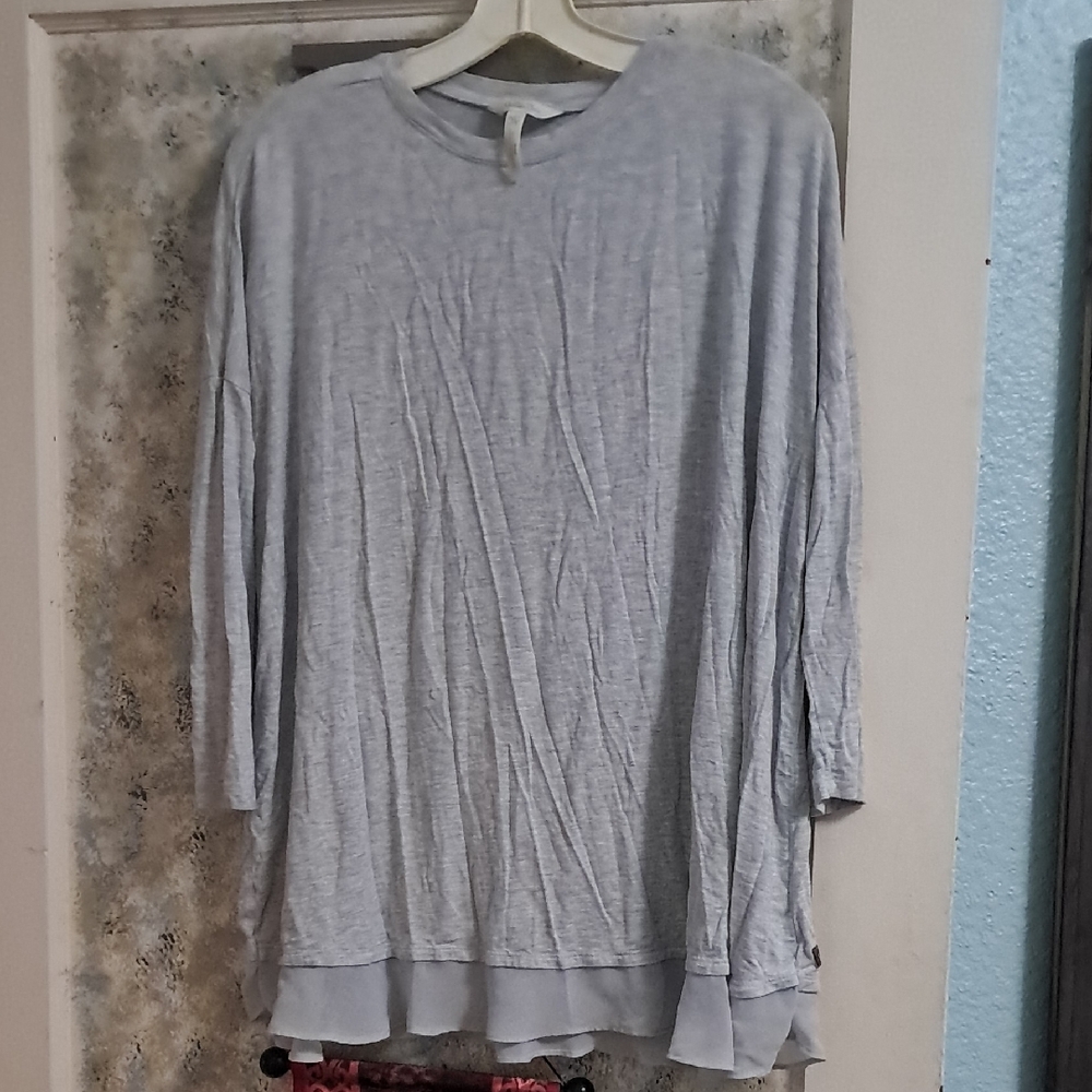 Matilda Jane Light Gray Tunic Top
